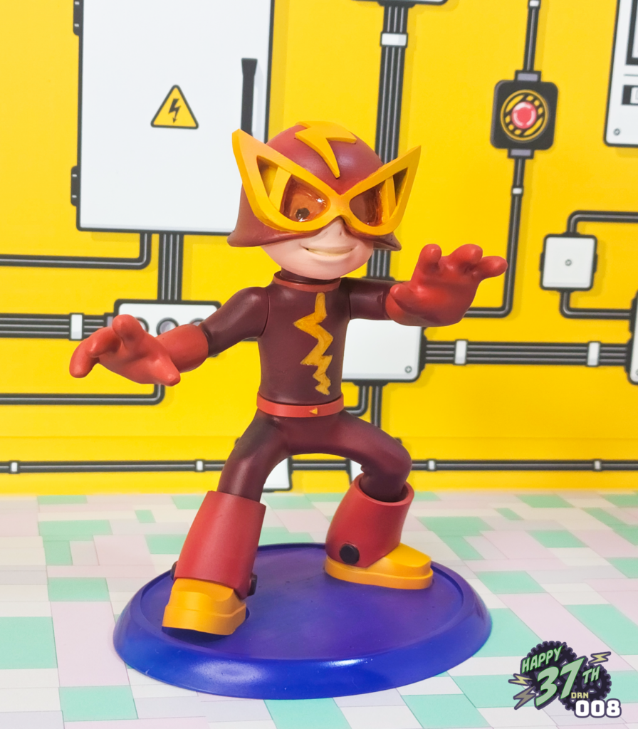 Fan figure depicting retro Captain N Elecman